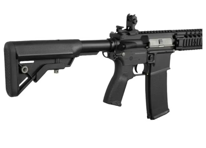 Гвинтівка страйкбольна Evolution Recon Superlite MK18 Mod 1 10.8" Carbontech AEG 6 мм Black Фото 2